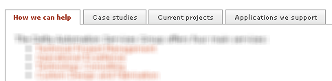 jQueryUI Tabs Example